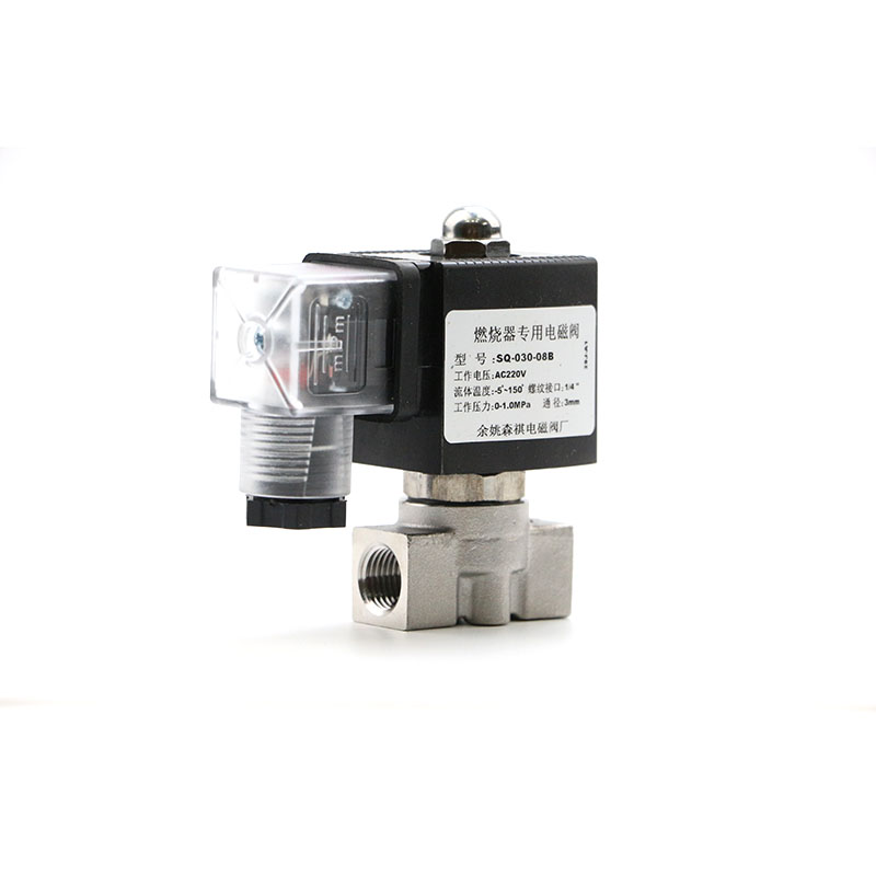 上海Plastic-encapsulated coil junction box type 08 stainless steel solenoid valve