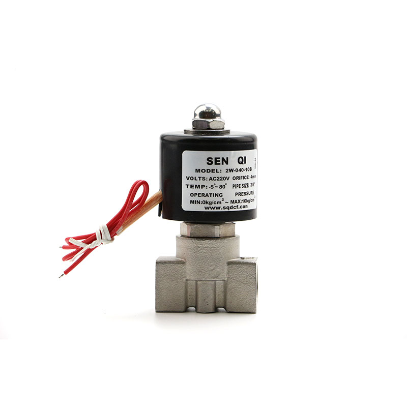 Iron shell coil 10 stainless steel solenoid valve